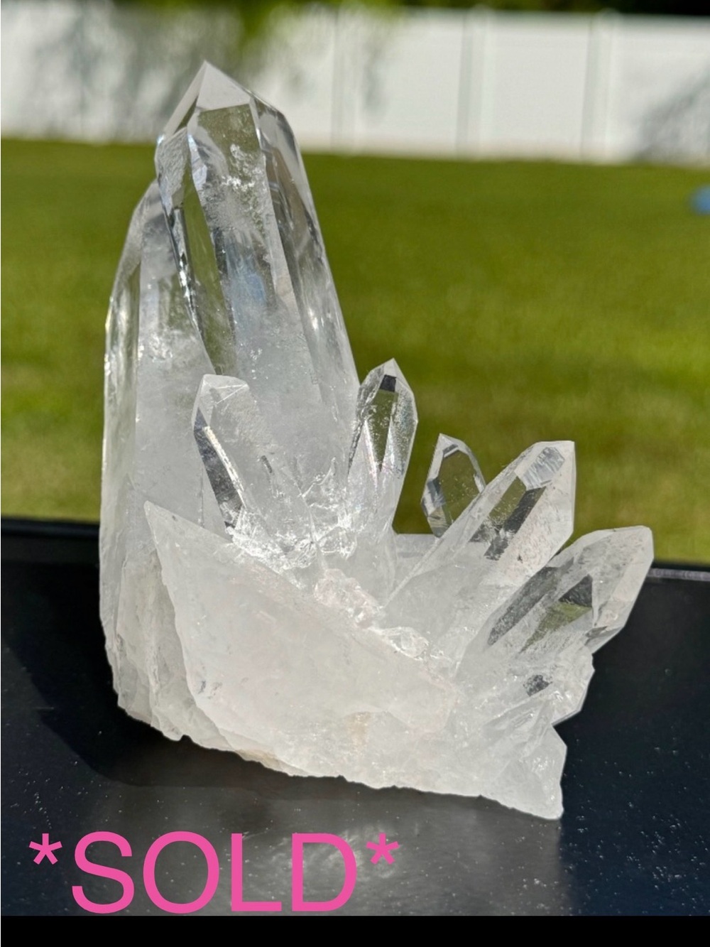 ❤️ STUNNING STARBRARY Crystal Quartz Cluster ❤️